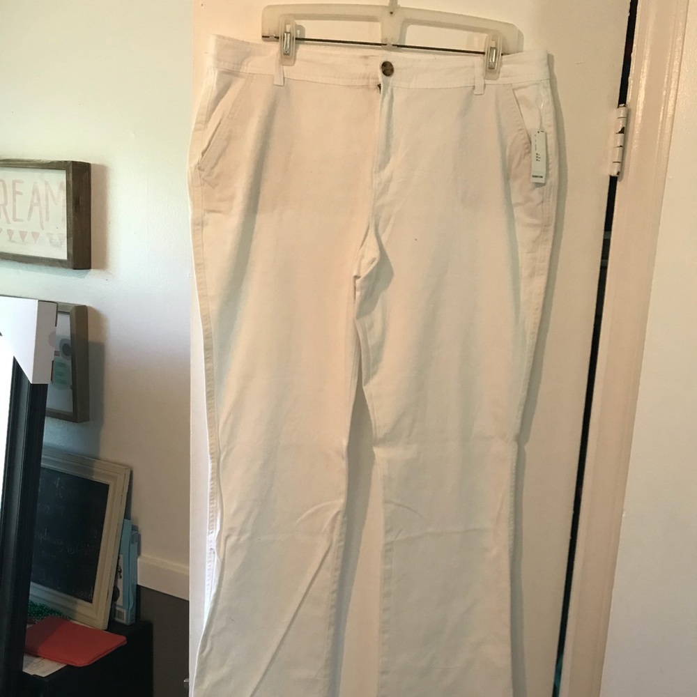 White pants
